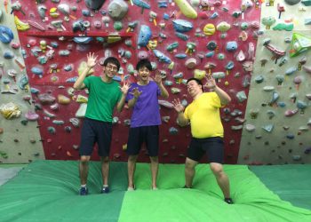 コマンダンテ（吉本興業）さんがボルダリングに挑戦！のアイキャッチ画像